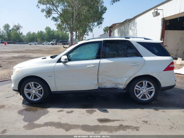 46109435 :رقم المزاد ، 4JGDA5HB3CA005804 vin ، 2012 Mercedes-benz Ml 350 4matic مزاد بيع