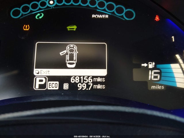 Aukcja sprzedaży 2013 Nissan Leaf Sl, vin: 1N4AZ0CP5DC416915, numer aukcji: 46109454