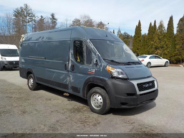 2020 Ram Promaster 3500 Cargo Van High Roof 159 Wb Ext მანქანა იყიდება აუქციონზე, vin: 3C6URVJGXLE139796, აუქციონის ნომერი: 46109501