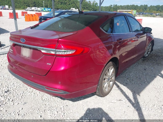 2017 Ford Fusion Se მანქანა იყიდება აუქციონზე, vin: 3FA6P0H70HR371801, აუქციონის ნომერი: 46109517
