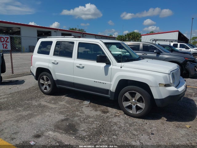 2016 Jeep Patriot High Altitude Edition მანქანა იყიდება აუქციონზე, vin: 1C4NJRFB3GD671309, აუქციონის ნომერი: 46109535