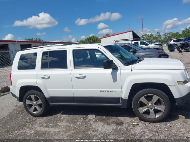 2016 Jeep Patriot High Altitude Edition მანქანა იყიდება აუქციონზე, vin: 1C4NJRFB3GD671309, აუქციონის ნომერი: 46109535