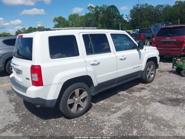 2016 Jeep Patriot High Altitude Edition მანქანა იყიდება აუქციონზე, vin: 1C4NJRFB3GD671309, აუქციონის ნომერი: 46109535