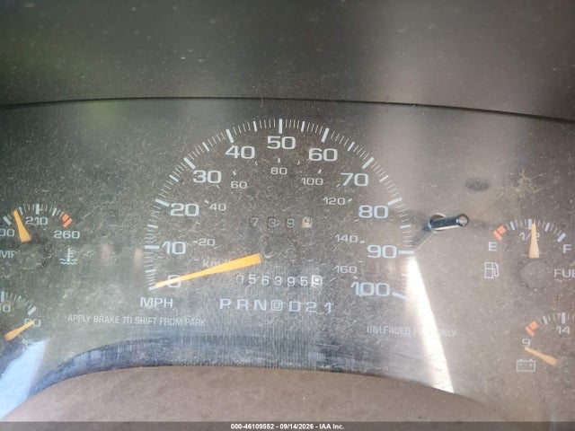 46109552 :رقم المزاد ، 1GCCS14X8VK204206 vin ، 1997 Chevrolet S-10 Ls Fleetside مزاد بيع