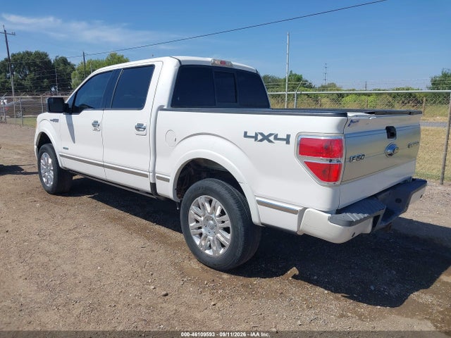 2012 Ford F-150 Platinum მანქანა იყიდება აუქციონზე, vin: 1FTFW1ET3CFB63485, აუქციონის ნომერი: 46109593