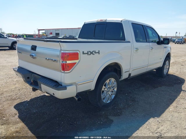 2012 Ford F-150 Platinum მანქანა იყიდება აუქციონზე, vin: 1FTFW1ET3CFB63485, აუქციონის ნომერი: 46109593