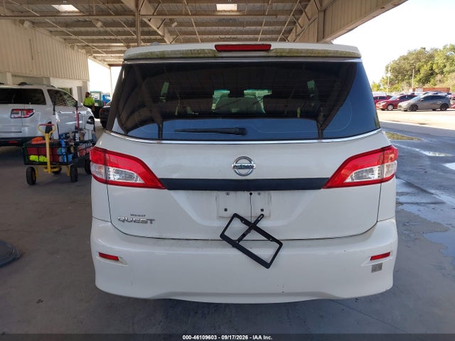 46109603 :رقم المزاد ، JN8AE2KP0G9157579 vin ، 2016 Nissan Quest S مزاد بيع