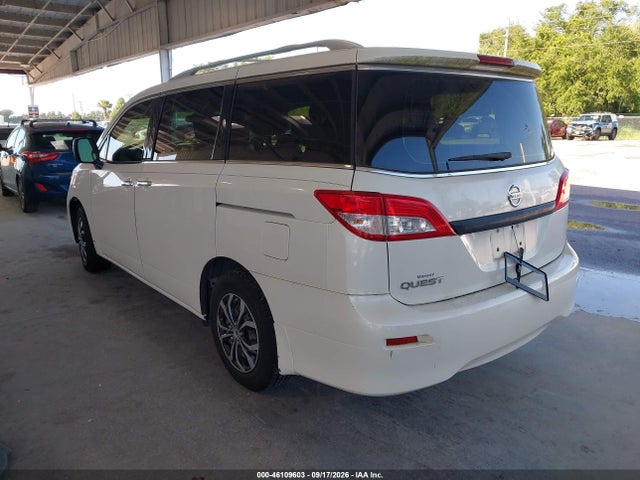 46109603 :رقم المزاد ، JN8AE2KP0G9157579 vin ، 2016 Nissan Quest S مزاد بيع
