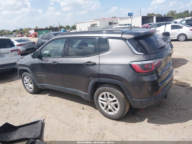 46109635 :رقم المزاد ، 3C4NJCAB3JT123333 vin ، 2018 Jeep Compass Sport Fwd مزاد بيع