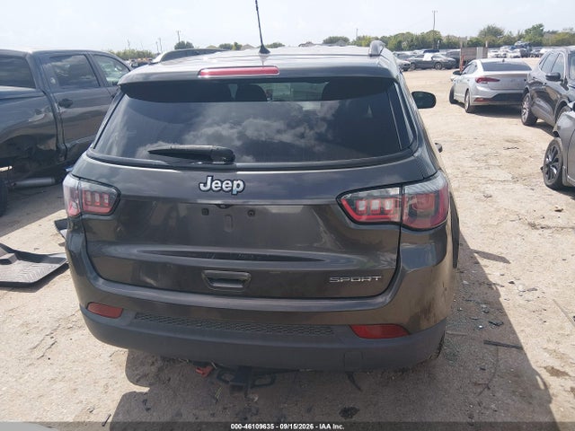 46109635 :رقم المزاد ، 3C4NJCAB3JT123333 vin ، 2018 Jeep Compass Sport Fwd مزاد بيع