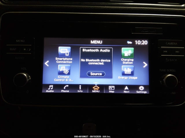 2018 Nissan Leaf Sv მანქანა იყიდება აუქციონზე, vin: 1N4AZ1CP0JC303407, აუქციონის ნომერი: 46109637