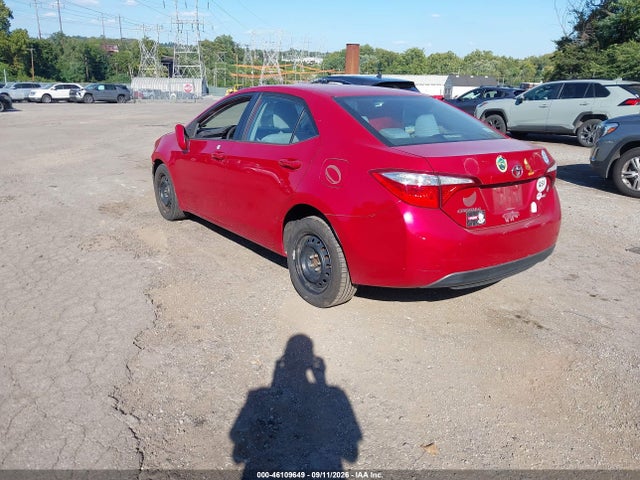 46109649 :رقم المزاد ، 2T1BURHE2GC649199 vin ، 2016 Toyota Corolla Le مزاد بيع