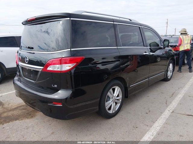 2013 Nissan Quest Le მანქანა იყიდება აუქციონზე, vin: JN8AE2KP1D9070043, აუქციონის ნომერი: 46109659