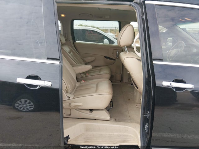 2013 Nissan Quest Le მანქანა იყიდება აუქციონზე, vin: JN8AE2KP1D9070043, აუქციონის ნომერი: 46109659
