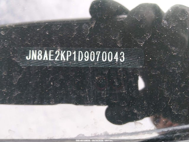 2013 Nissan Quest Le მანქანა იყიდება აუქციონზე, vin: JN8AE2KP1D9070043, აუქციონის ნომერი: 46109659