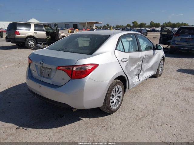 Продаж на аукціоні авто 2017 Toyota Corolla Le, vin: 2T1BURHE0HC888560, номер лоту: 46109713