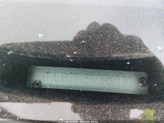 2009 Ford Focus Sel მანქანა იყიდება აუქციონზე, vin: 1FAHP37N59W251050, აუქციონის ნომერი: 46109741