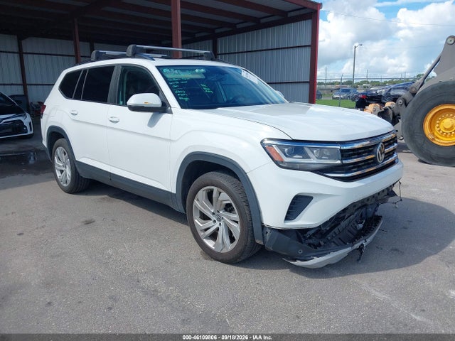 2021 Volkswagen Atlas 3.6l V6 Se W/technology მანქანა იყიდება აუქციონზე, vin: 1V2JR2CA6MC602592, აუქციონის ნომერი: 46109806