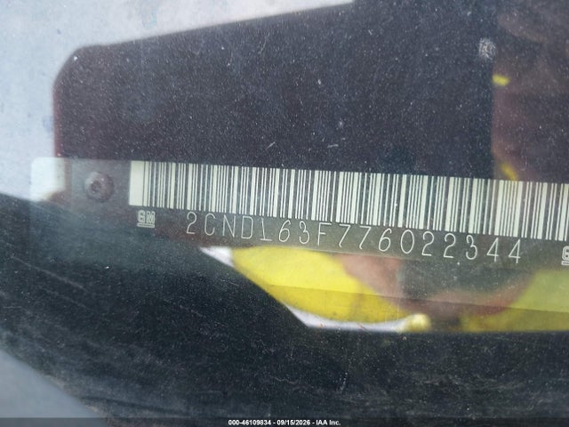 Aukcja sprzedaży 2007 Chevrolet Equinox Lt, vin: 2CNDL63F776022344, numer aukcji: 46109834