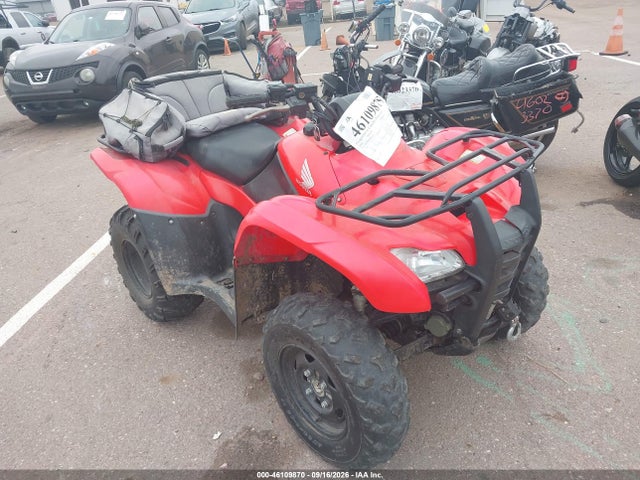 Aukcja sprzedaży 2012 Honda Trx420 Fpe, vin: 1HFTE35K5C4503276, numer aukcji: 46109870