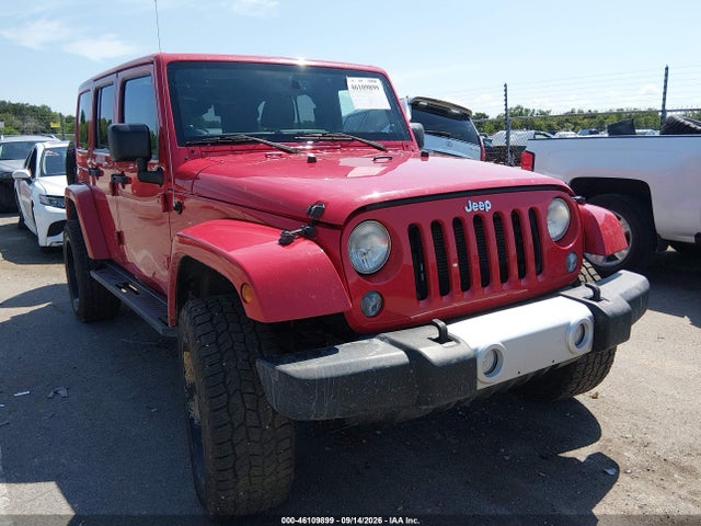 2014 Jeep Wrangler Unlimited Sahara მანქანა იყიდება აუქციონზე, vin: 1C4BJWEG7EL112105, აუქციონის ნომერი: 46109899