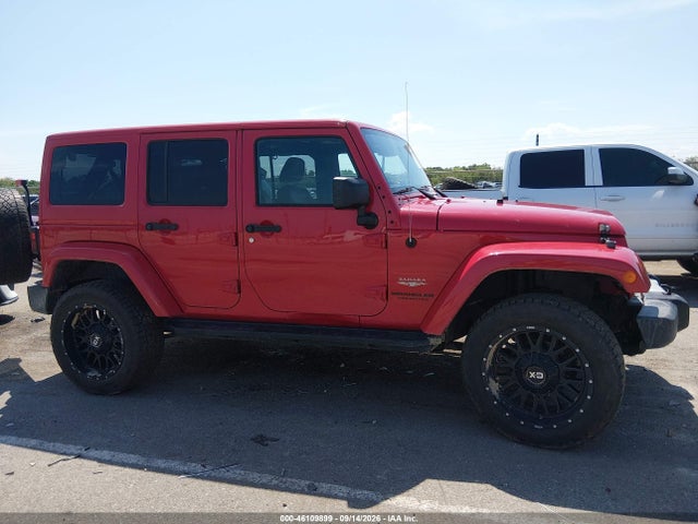 2014 Jeep Wrangler Unlimited Sahara მანქანა იყიდება აუქციონზე, vin: 1C4BJWEG7EL112105, აუქციონის ნომერი: 46109899