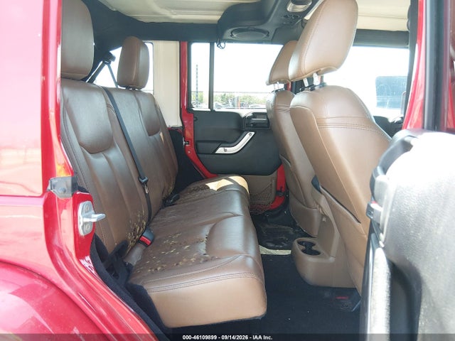 2014 Jeep Wrangler Unlimited Sahara მანქანა იყიდება აუქციონზე, vin: 1C4BJWEG7EL112105, აუქციონის ნომერი: 46109899