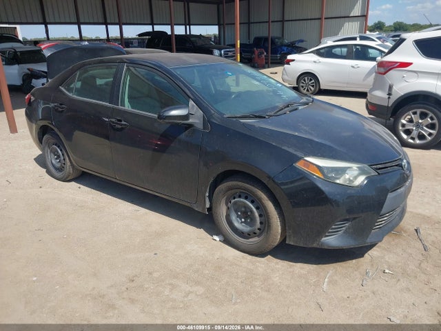 2014 Toyota Corolla Le მანქანა იყიდება აუქციონზე, vin: 5YFBURHE3EP106408, აუქციონის ნომერი: 46109915