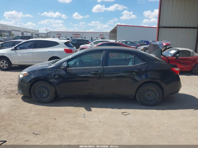2014 Toyota Corolla Le მანქანა იყიდება აუქციონზე, vin: 5YFBURHE3EP106408, აუქციონის ნომერი: 46109915
