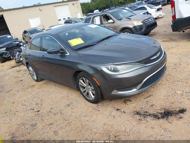 Продажа на аукционе авто 2015 Chrysler 200 Limited, vin: 1C3CCCAB5FN603449, номер лота: 46109952