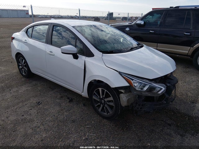 2022 Nissan Versa 1.6 Sv Xtronic Cvt მანქანა იყიდება აუქციონზე, vin: 3N1CN8EV2NL852042, აუქციონის ნომერი: 46109979