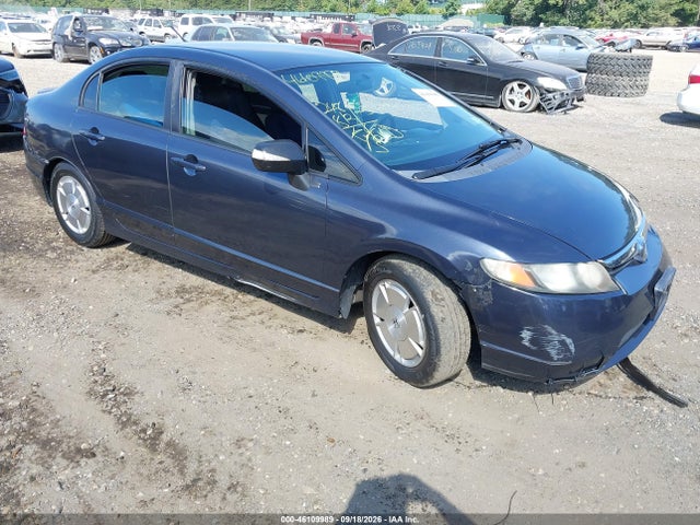46109989 :رقم المزاد ، JHMFA36208S028123 vin ، 2008 Honda Civic Hybrid مزاد بيع