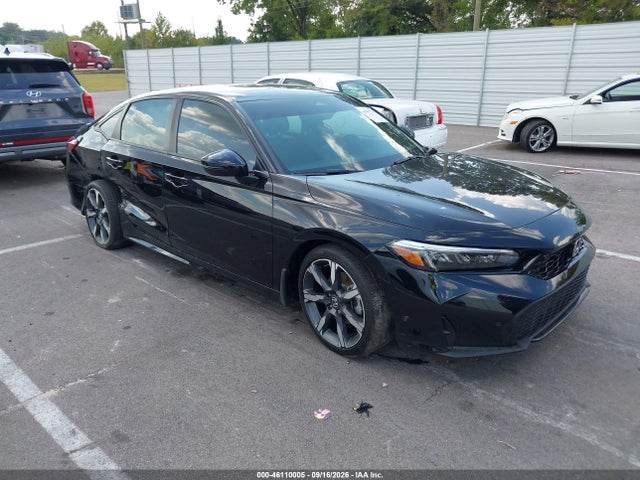 2025 Honda Civic Hybrid Sport/sport Touring მანქანა იყიდება აუქციონზე, vin: 2HGFE4F84SH319854, აუქციონის ნომერი: 46110005