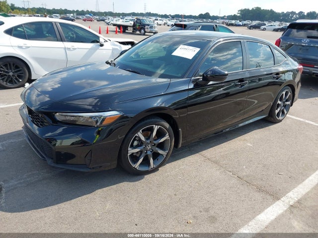 Продаж на аукціоні авто 2025 Honda Civic Hybrid Sport/sport Touring, vin: 2HGFE4F84SH319854, номер лоту: 46110005
