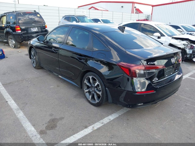 Продаж на аукціоні авто 2025 Honda Civic Hybrid Sport/sport Touring, vin: 2HGFE4F84SH319854, номер лоту: 46110005