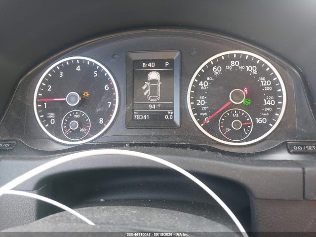 2016 Volkswagen Tiguan Se მანქანა იყიდება აუქციონზე, vin: WVGAV7AX1GW578752, აუქციონის ნომერი: 46110047