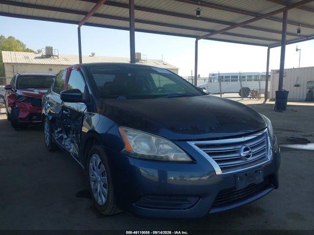 2014 Nissan Sentra Fe+ S/fe+ Sv/s/sl/sr/sv მანქანა იყიდება აუქციონზე, vin: 3N1AB7AP8EY210154, აუქციონის ნომერი: 46110058
