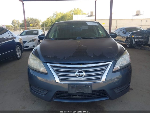 2014 Nissan Sentra Fe+ S/fe+ Sv/s/sl/sr/sv მანქანა იყიდება აუქციონზე, vin: 3N1AB7AP8EY210154, აუქციონის ნომერი: 46110058