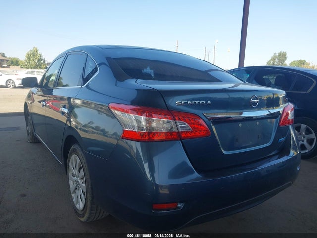 2014 Nissan Sentra Fe+ S/fe+ Sv/s/sl/sr/sv მანქანა იყიდება აუქციონზე, vin: 3N1AB7AP8EY210154, აუქციონის ნომერი: 46110058