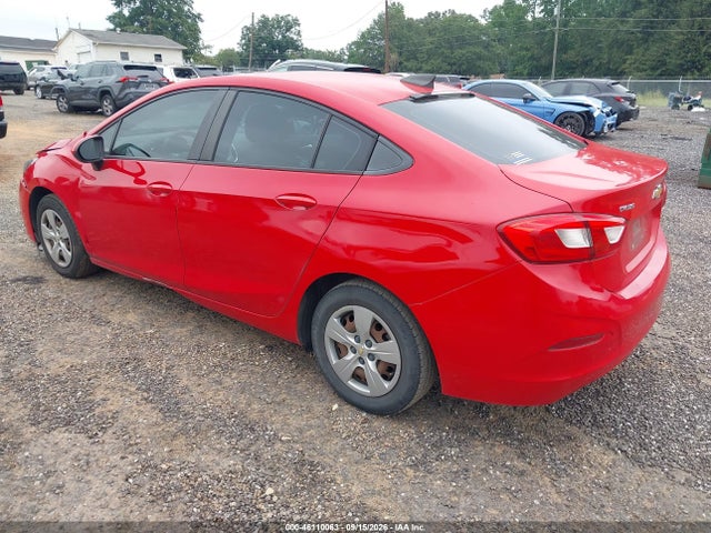 46110063 :رقم المزاد ، 1G1BC5SM3J7185952 vin ، 2018 Chevrolet Cruze Ls Auto مزاد بيع