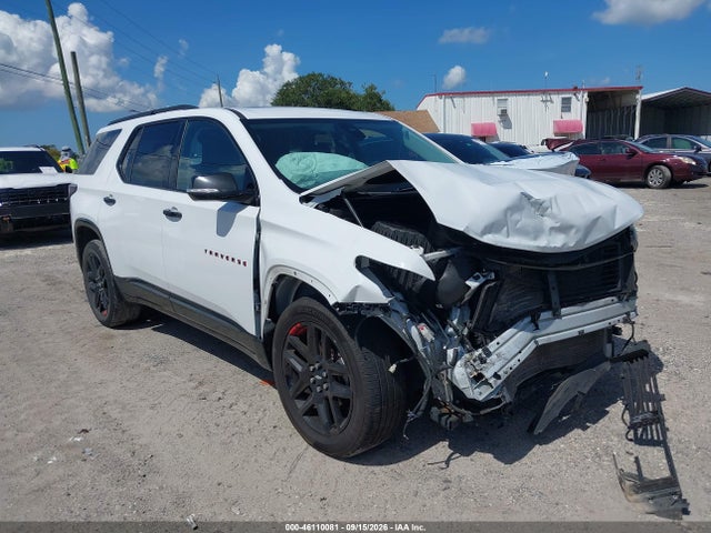 2019 Chevrolet Traverse Premier მანქანა იყიდება აუქციონზე, vin: 1GNERKKW3KJ195945, აუქციონის ნომერი: 46110081