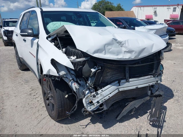 46110081 :رقم المزاد ، 1GNERKKW3KJ195945 vin ، 2019 Chevrolet Traverse Premier مزاد بيع