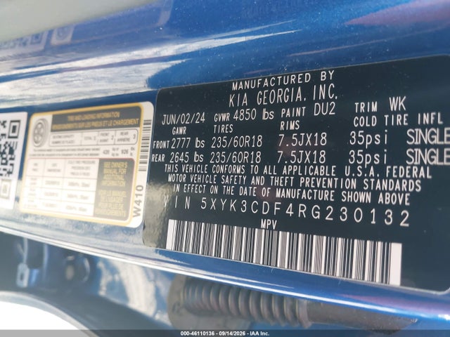 KIA Sportage Ex 2024 5XYK3CDF4RG230132 Image 9