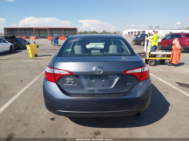 46110154 :رقم المزاد ، 5YFBURHE6GP387171 vin ، 2016 Toyota Corolla Le مزاد بيع