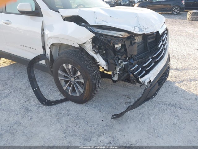 2025 Chevrolet Equinox Fwd Lt მანქანა იყიდება აუქციონზე, vin: 3GNAXHEG2SL181975, აუქციონის ნომერი: 46110173