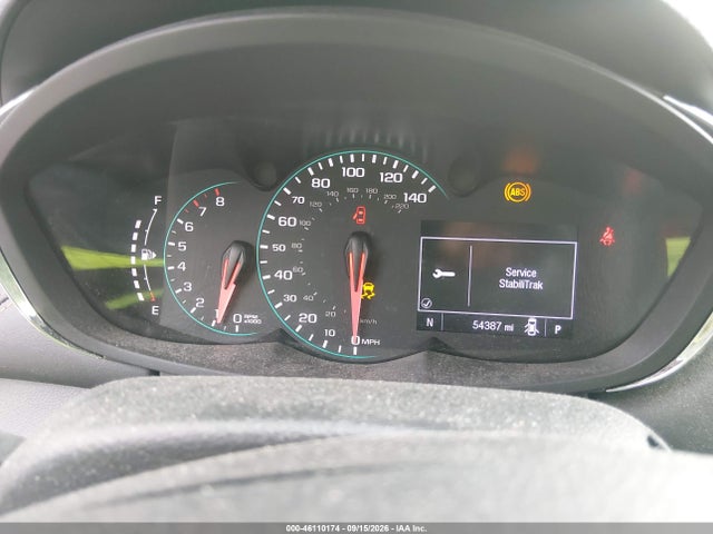 2020 Chevrolet Trax Awd Lt მანქანა იყიდება აუქციონზე, vin: KL7CJPSB1LB036108, აუქციონის ნომერი: 46110174
