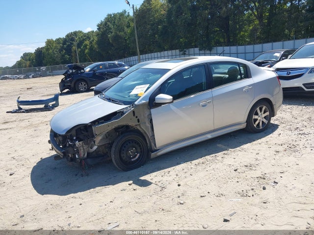 Aukcja sprzedaży 2012 Nissan Sentra 2.0 Sr, vin: 3N1AB6APXCL752988, numer aukcji: 46110197