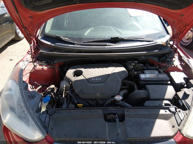 2012 Hyundai Veloster Base W/red/black მანქანა იყიდება აუქციონზე, vin: KMHTC6AD2CU053221, აუქციონის ნომერი: 46110281