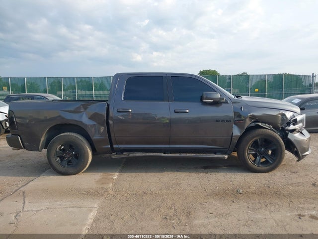 46110282 :رقم المزاد ، 1C6RR7MT4JS196452 vin ، 2018 Ram 1500 Night  4x4 5'7 Box مزاد بيع