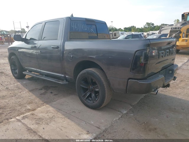 46110282 :رقم المزاد ، 1C6RR7MT4JS196452 vin ، 2018 Ram 1500 Night  4x4 5'7 Box مزاد بيع